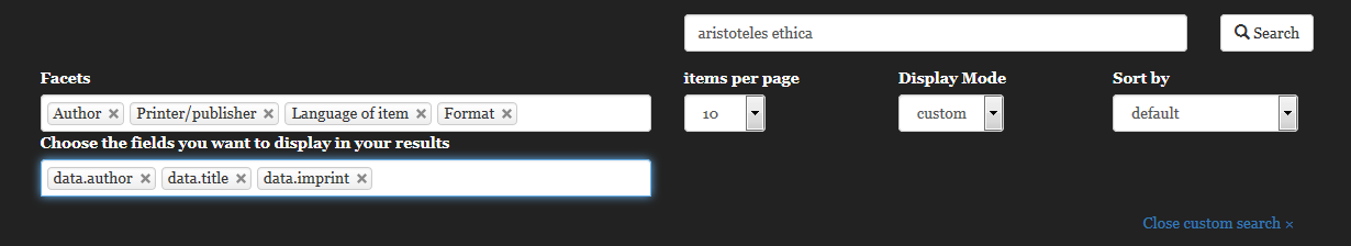  Custom Search